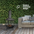 Palma Iron Chiminea - Black